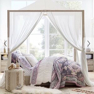 Pottery Barn Teen boho bed canopy